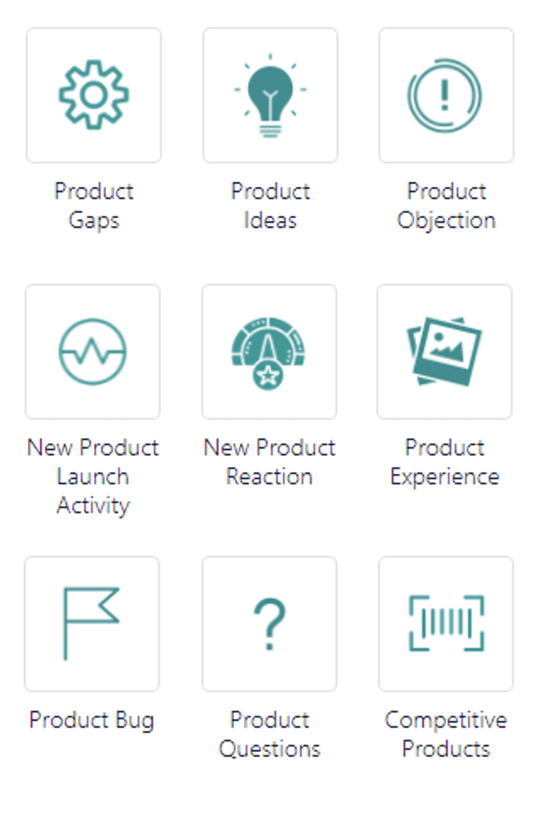 Product grid