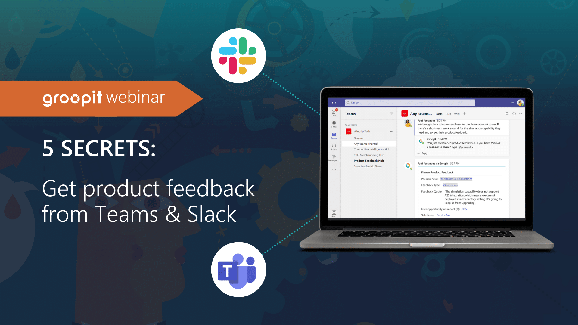Stop losing product feedback in Slack & Teams