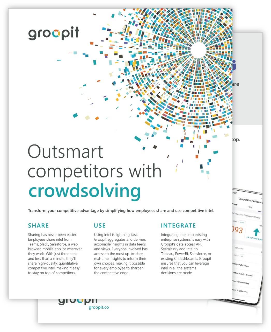 Groopit for Competitive Intelligence 2-page overview