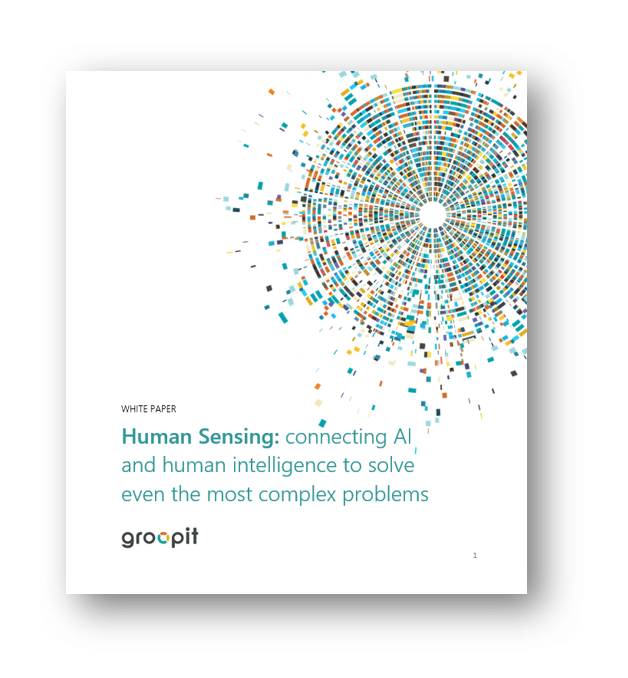 Groopit Human Sensing White Paper (cover.a) Groopit Crowdsolving Whitepaper